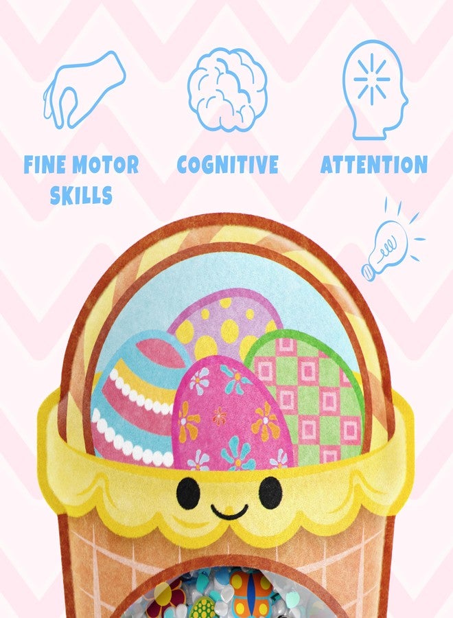 Vango BIZYBOO Easter Egg Busy Bag Scavenger Hunt - Hidden Object Search Sensory Matching Game for Kids 2 and Up (Purple) - Image 5
